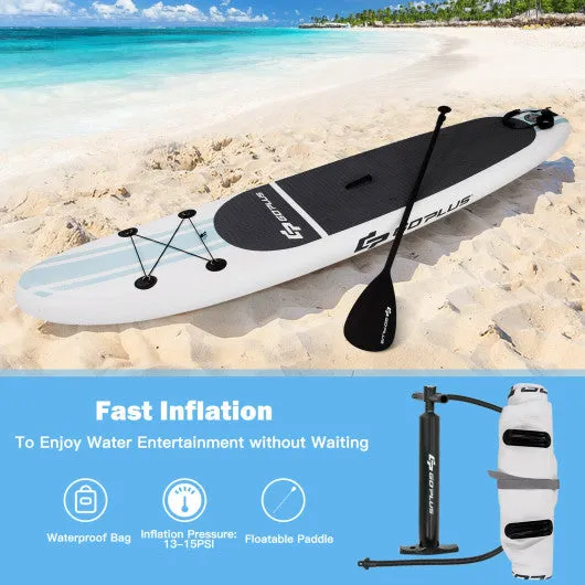 10 feet Inflatable Stand Up Paddle Board with Paddle Pump