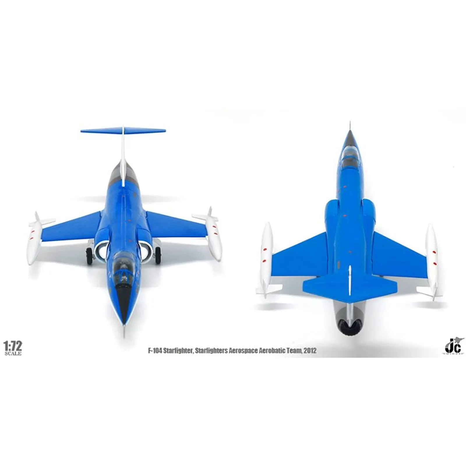 1/72 F104 STARFIGHTER   STARFIGHTER AEROSPACE AEROBATIC TEAM   2012