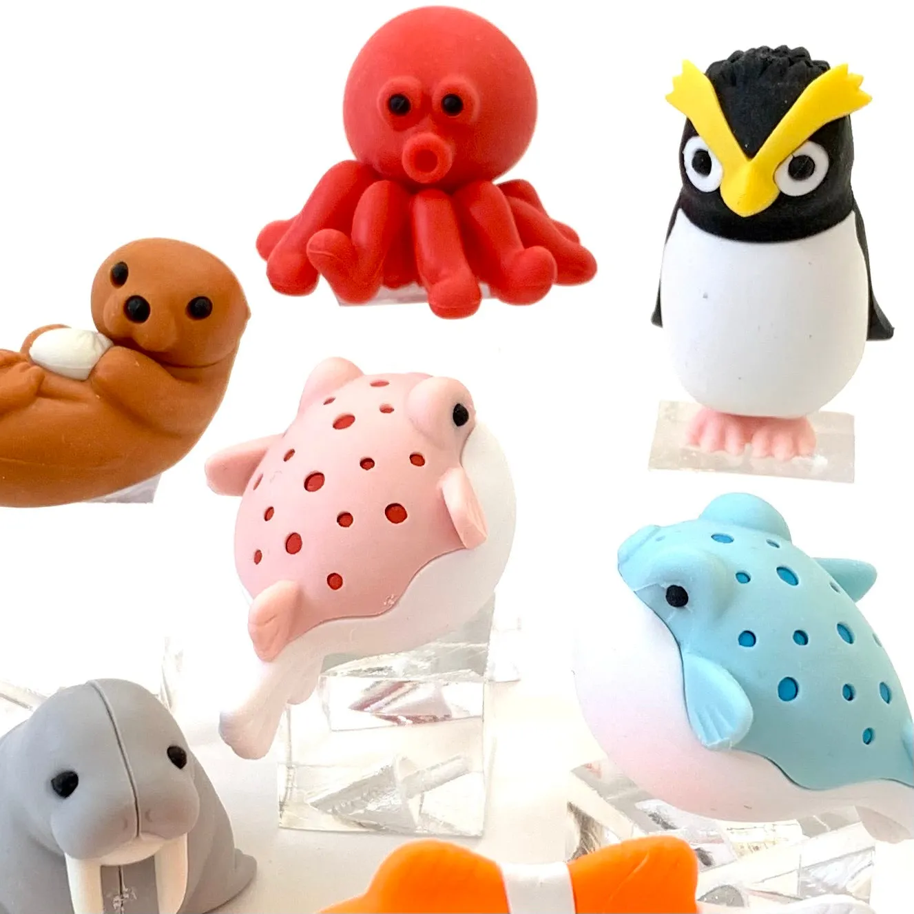 380161 SEA FRIENDS ERASERS -30