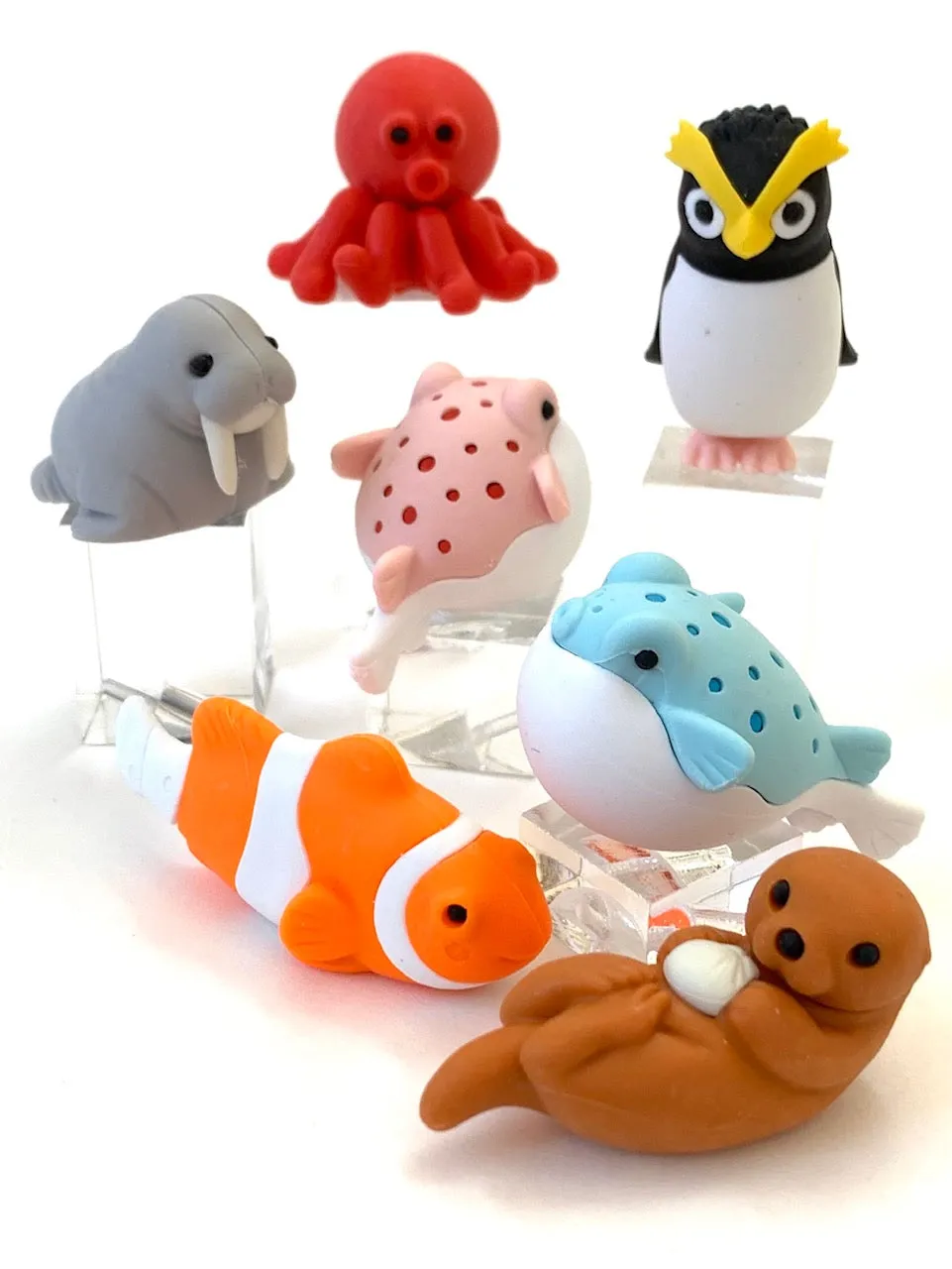 380161 SEA FRIENDS ERASERS -30