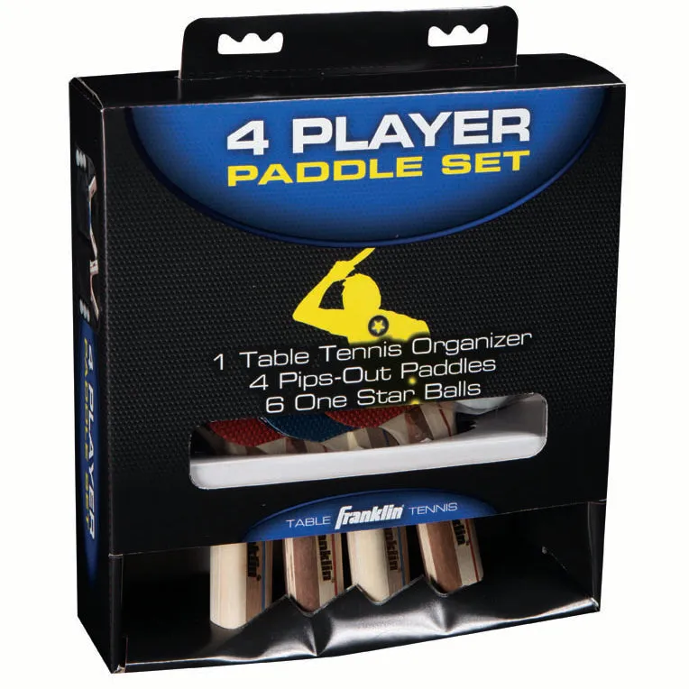 4-Player Table Tennnis Paddle Set 57304