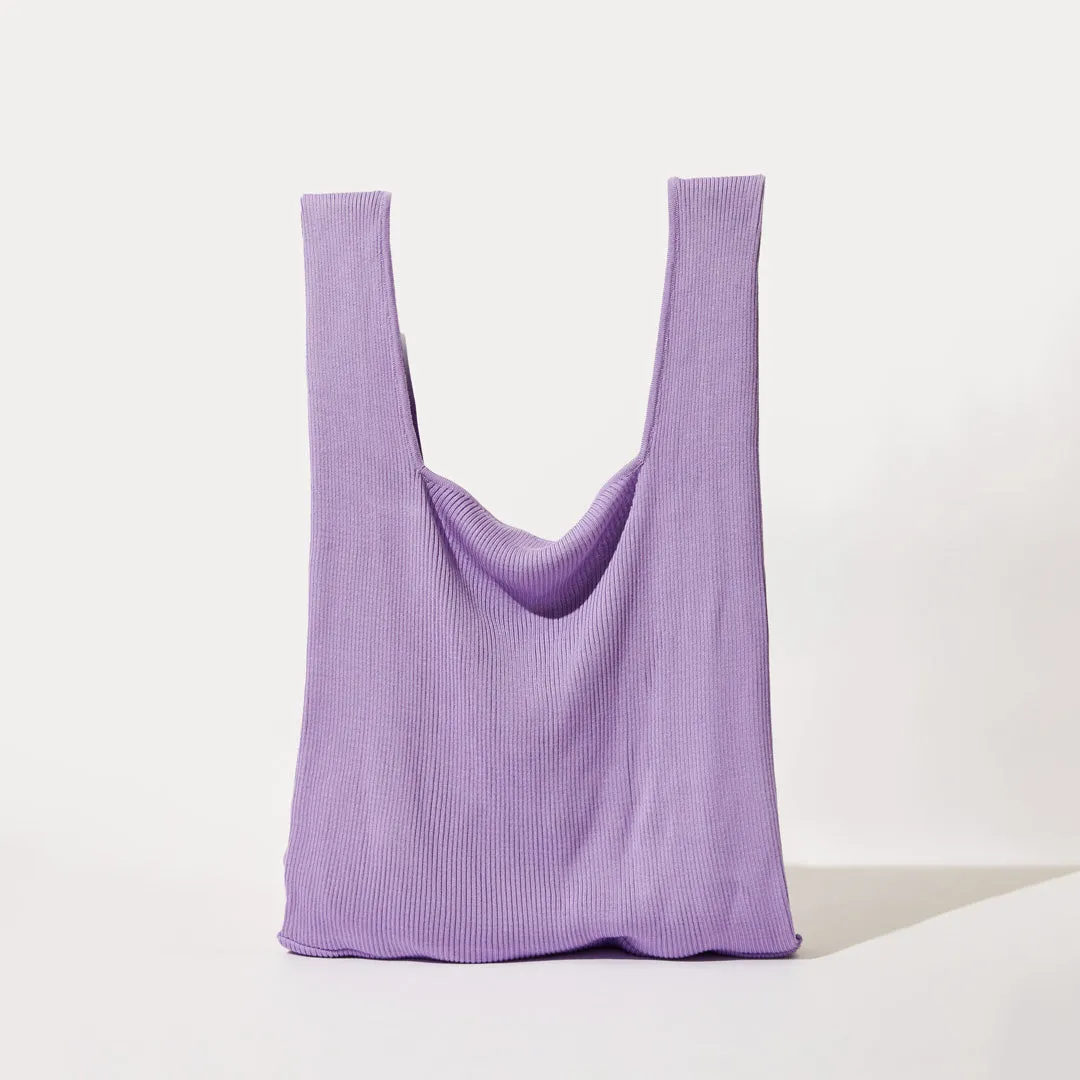 AFENDS Unisex Lula - Knit Tote Bag - Plum