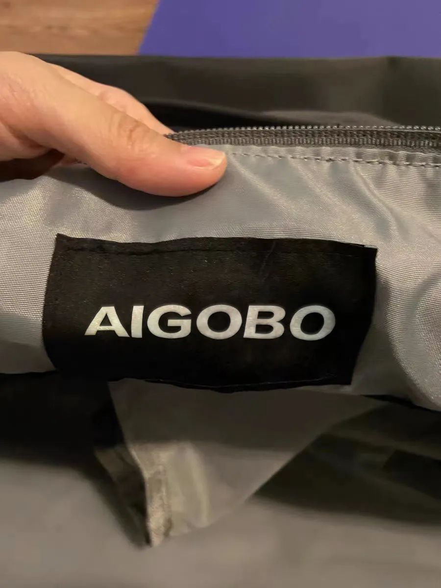 AIGOBO-sports packs, dry and wet separation, independent shoe bag, waterproof, brasion resistant sports packs