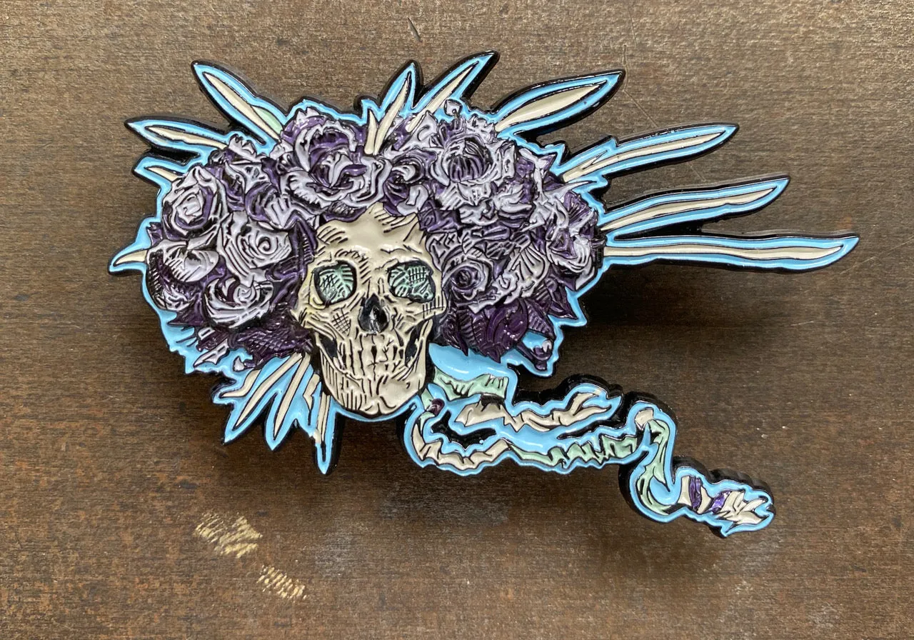 AJ Masthay "Bertha - Lavender Lady" 3D Enamel Pin