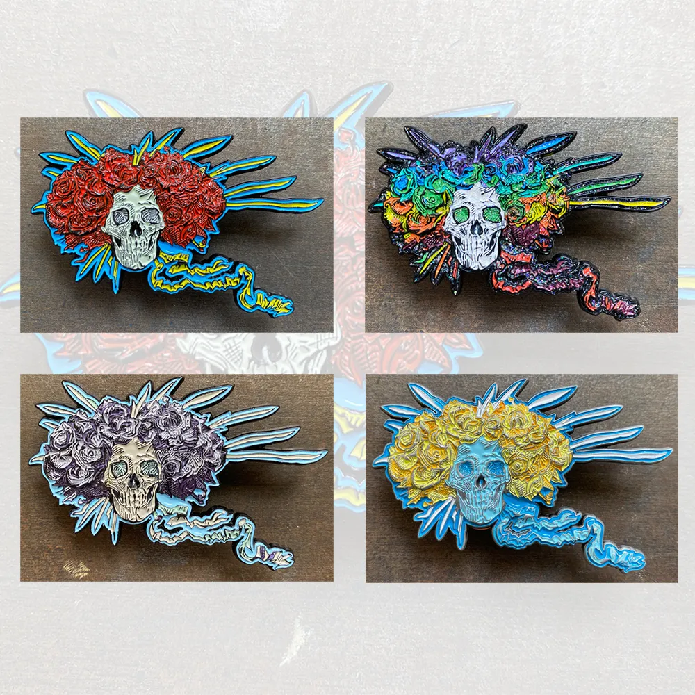 AJ Masthay "Bertha" 3D Enamel Pin SET