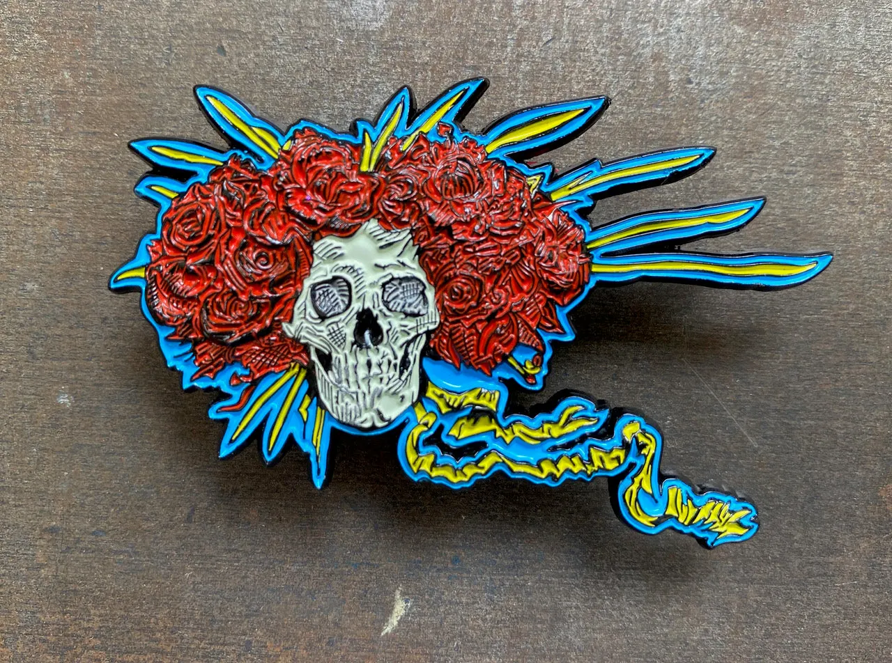 AJ Masthay "Bertha" 3D Enamel Pin SET