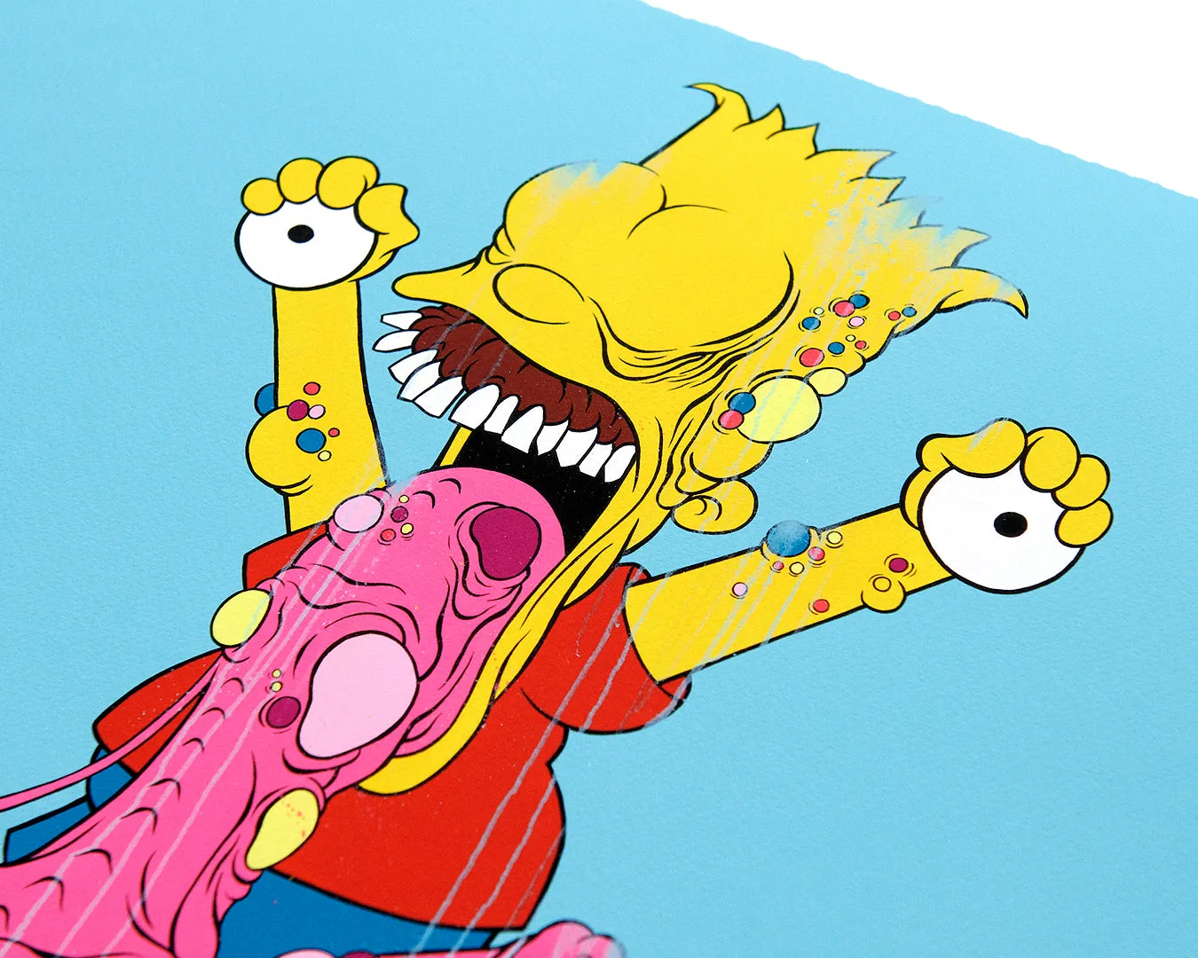 Alex Pardee - "No-Longer Bart" print