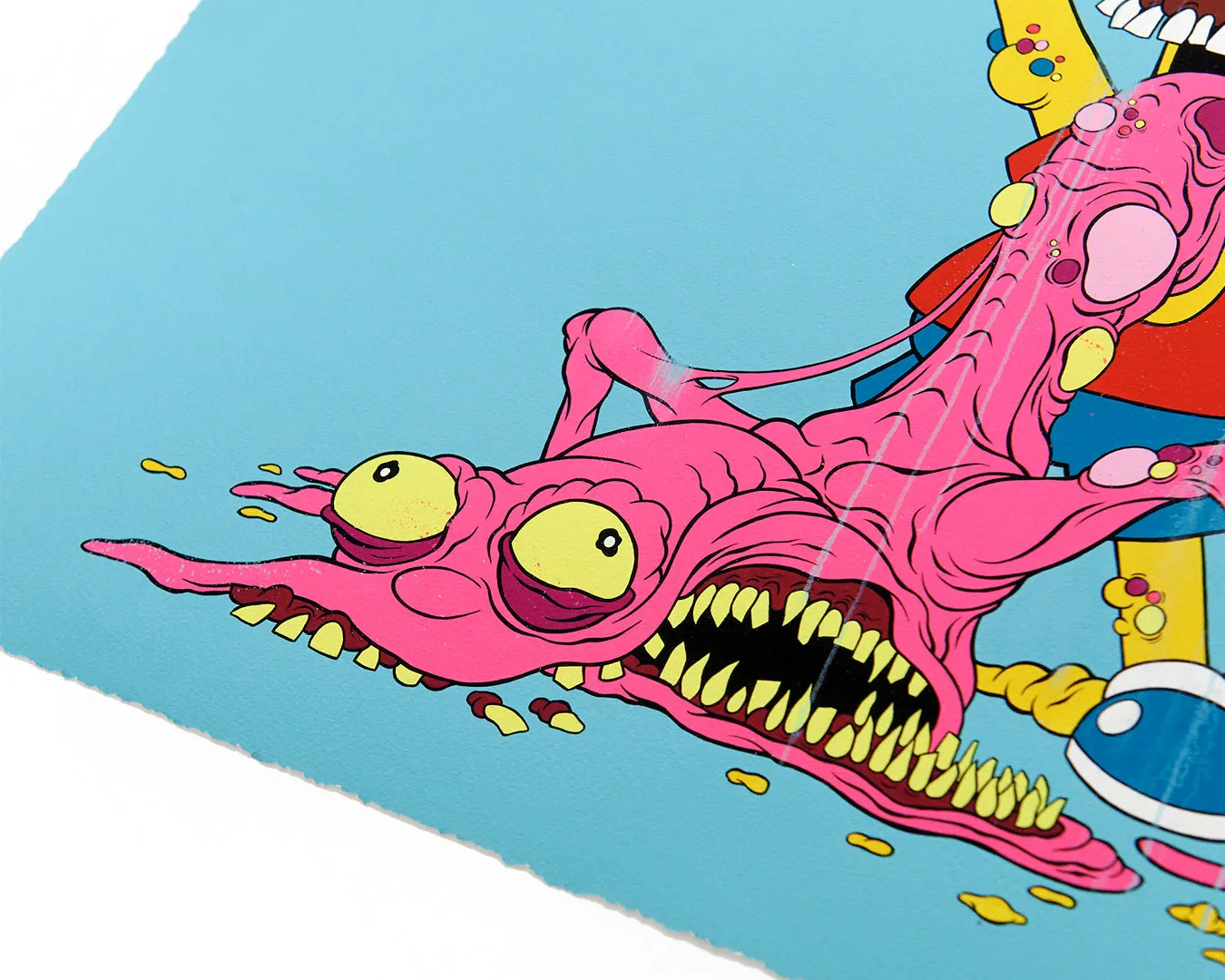 Alex Pardee - "No-Longer Bart" print