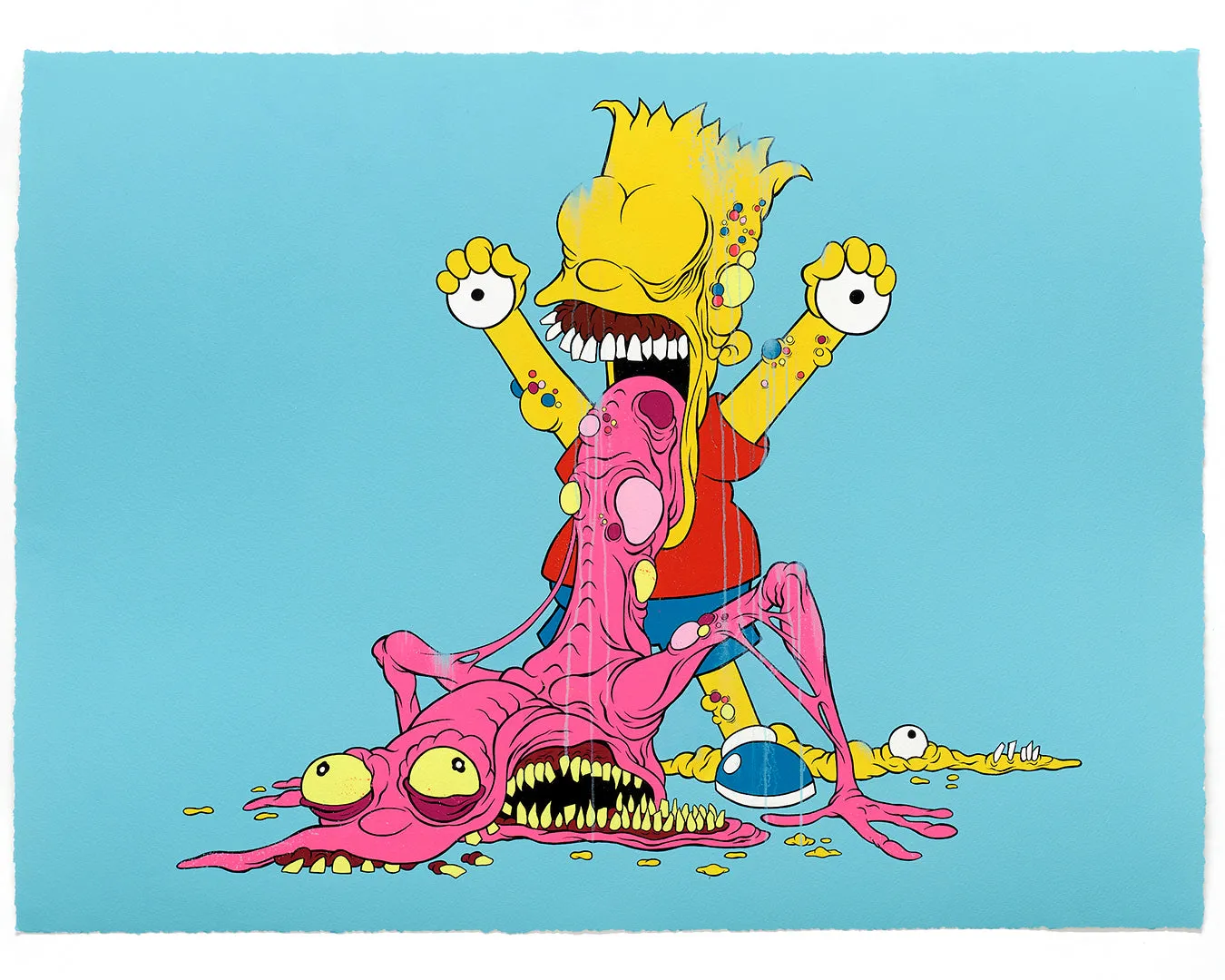 Alex Pardee - "No-Longer Bart" print