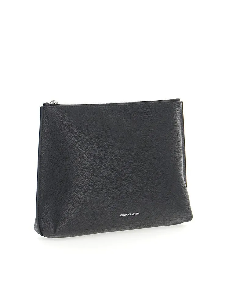 Alexander McQueen Leather Wash Bag