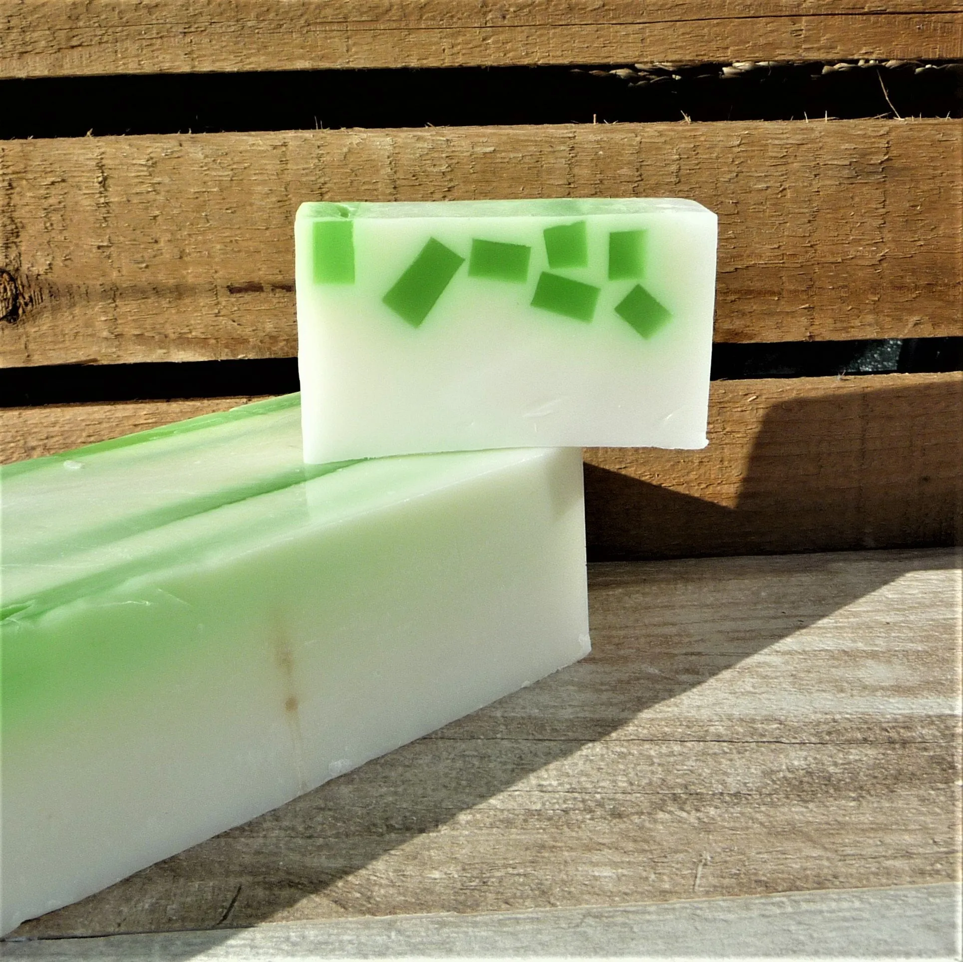 Aloe Vera Soap Slice