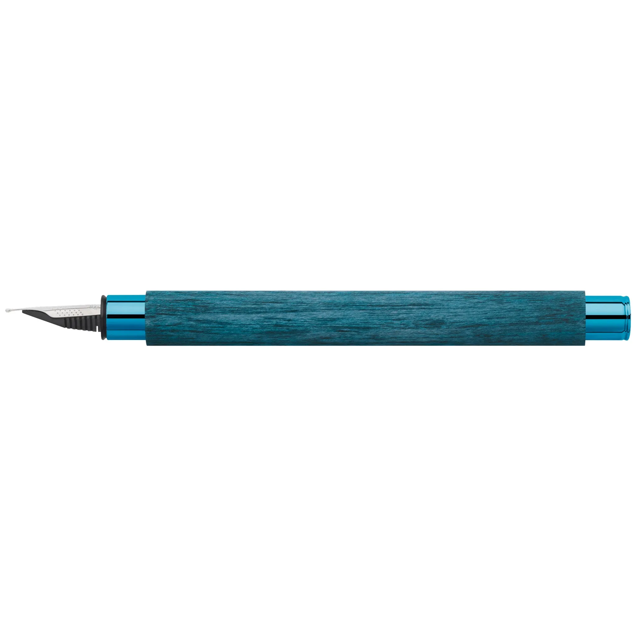 Ambition Fountain Pen, Blue Wood - Medium - #148030