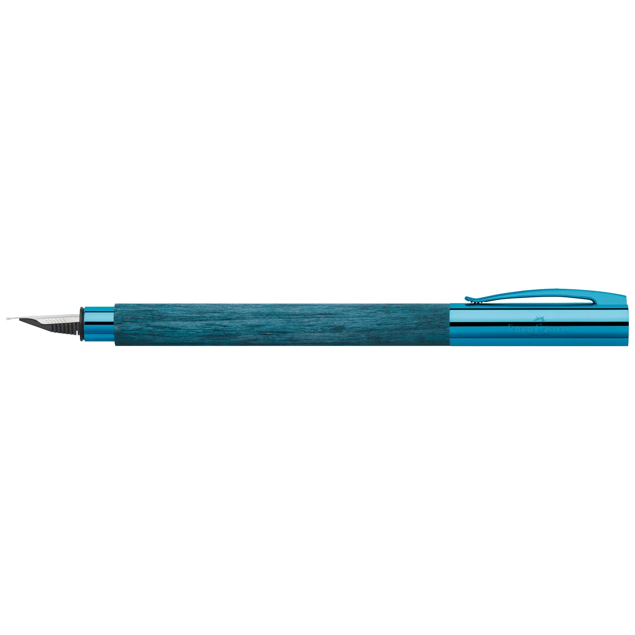 Ambition Fountain Pen, Blue Wood - Medium - #148030