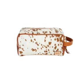 American Darling Women's Cowhide Toiletry Bag