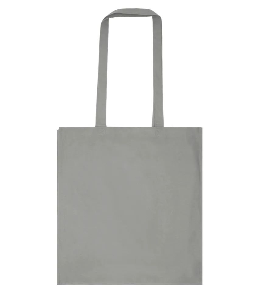 Amour Gagne Toujours Design - Basic colored cotton shopping bag