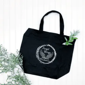 Angel Wings Bookstore Tote with Pockets