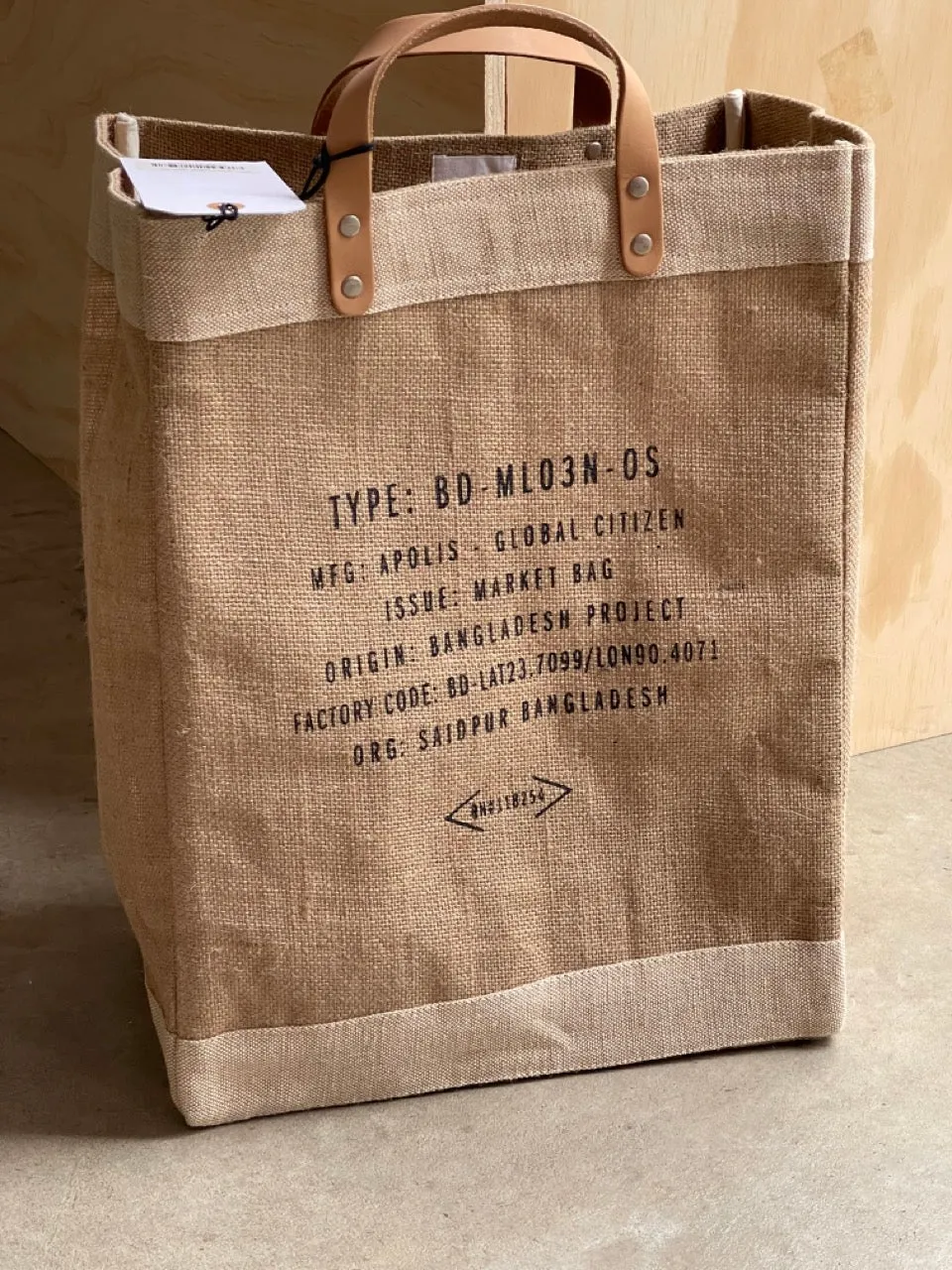 APOLIS   Geoff McFetridge Market Bag