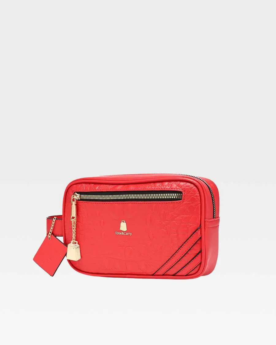 Apollo 2 Toiletry Bag in Red