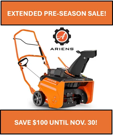 ARIENS Professional SSR 21" Snow Blower | Electric Start | Single Stage | 9.5 TP ** FREE LOCAL DELIVERY**