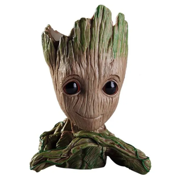 Baby Groot Planter Action Figures