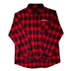 Bad Boy Gym Flannel (Fire Red) *LIMITED EDITION*