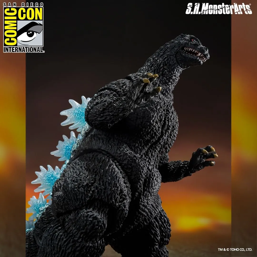 Bandai Tamashii Nations S.H.MonsterArts SDCC 2024 Godzila 1989 Figure