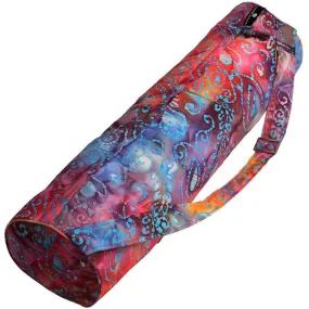 Batik Yoga Mat Bag - Multi/Purple