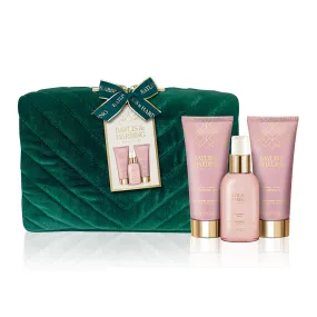 Baylis & Harding Jojoba, Vanilla, Almond Oil Deluxe Cosmetic Bag Gift Set