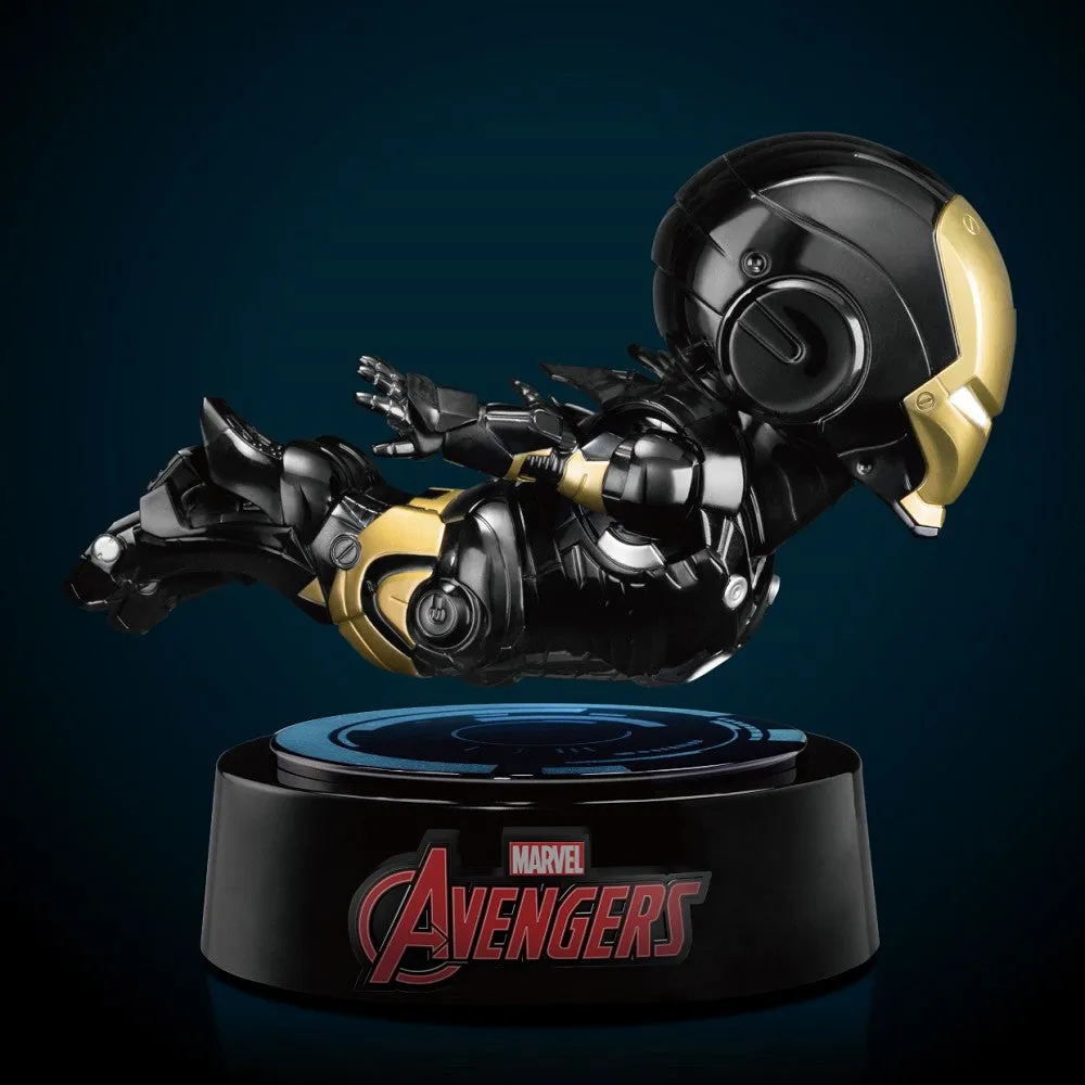 Beast Kingdom EA-047 Marvel Studios The First Ten Years Edition: Iron Man Mark 3 Floating Egg Attack Figure (Limited Metallic Black & Gold Edition)