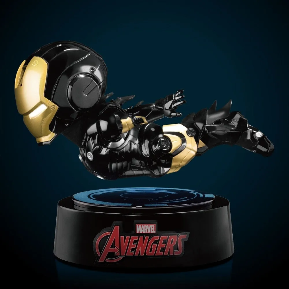 Beast Kingdom EA-047 Marvel Studios The First Ten Years Edition: Iron Man Mark 3 Floating Egg Attack Figure (Limited Metallic Black & Gold Edition)