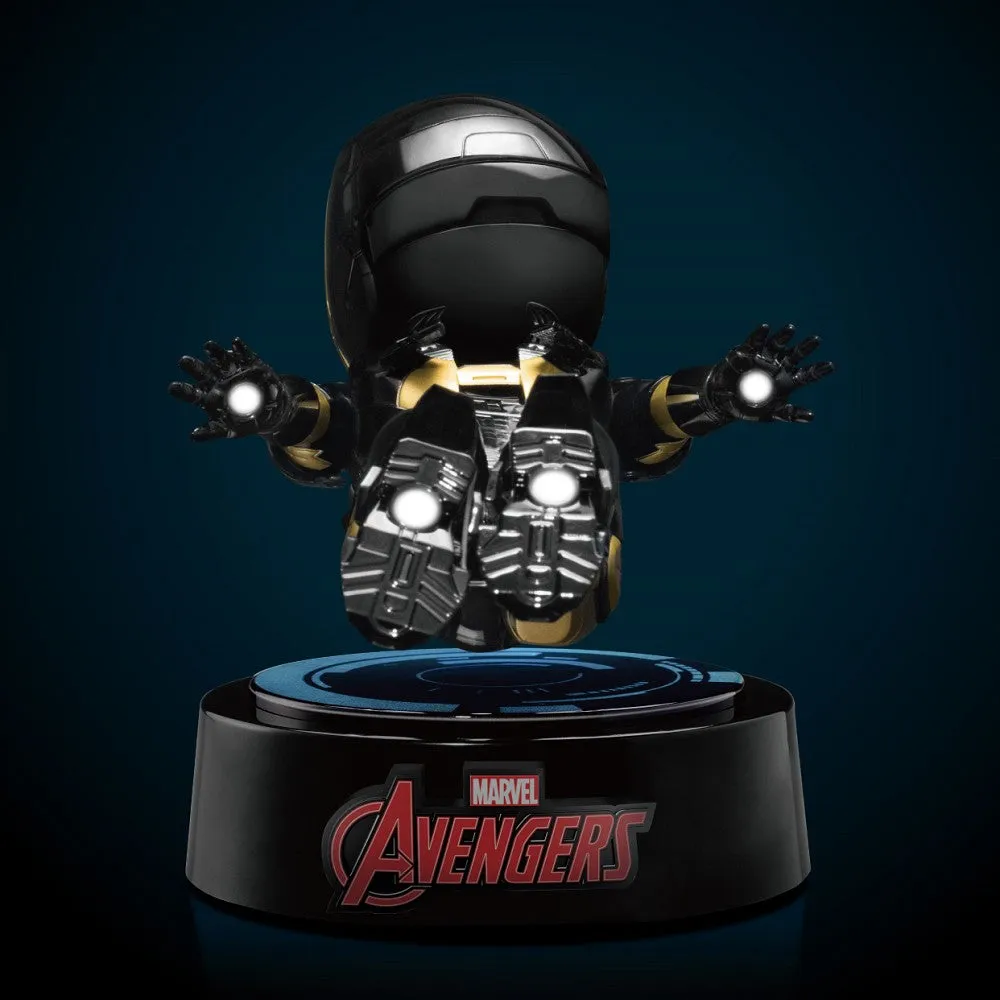 Beast Kingdom EA-047 Marvel Studios The First Ten Years Edition: Iron Man Mark 3 Floating Egg Attack Figure (Limited Metallic Black & Gold Edition)