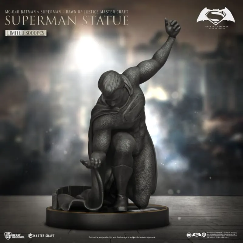 Beast Kingdom LIMITED 3,000 PIECES Beast Kingdom MC-040 Batman v Superman: Dawn Of Justice Master Craft Superman Figure Statue