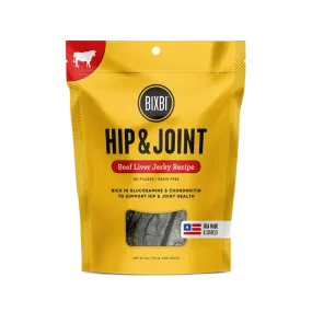 Bixbi Hip And Joint Jerky Treats, Beef Liver Recipe, 5-oz Bag