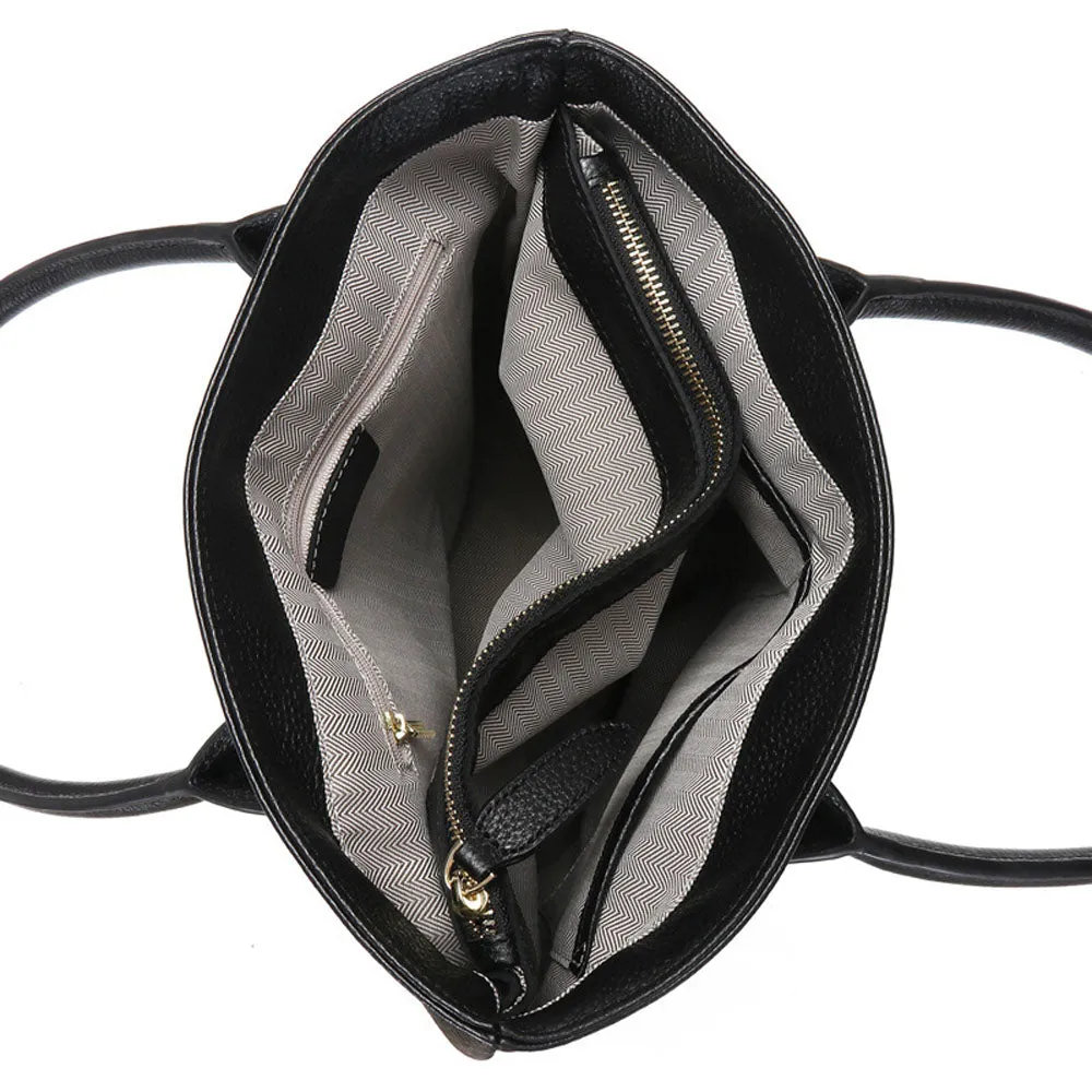 Black Shoulder Ladies Bag