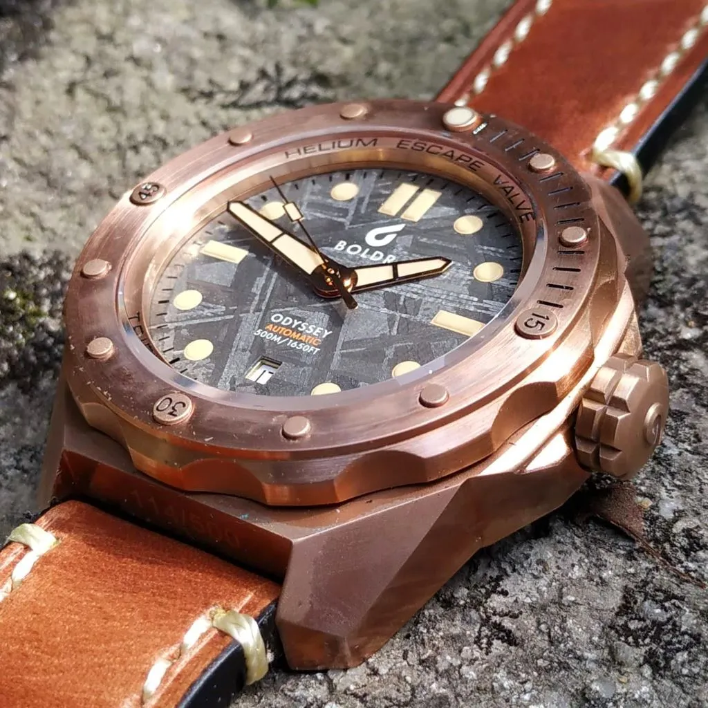 BOLDR Odyssey Bronze Meteogray Swiss&nbsp;Mvmt (Meteorite)