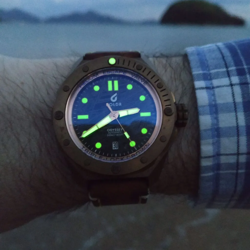 BOLDR Odyssey Bronze Meteogray Swiss&nbsp;Mvmt (Meteorite)