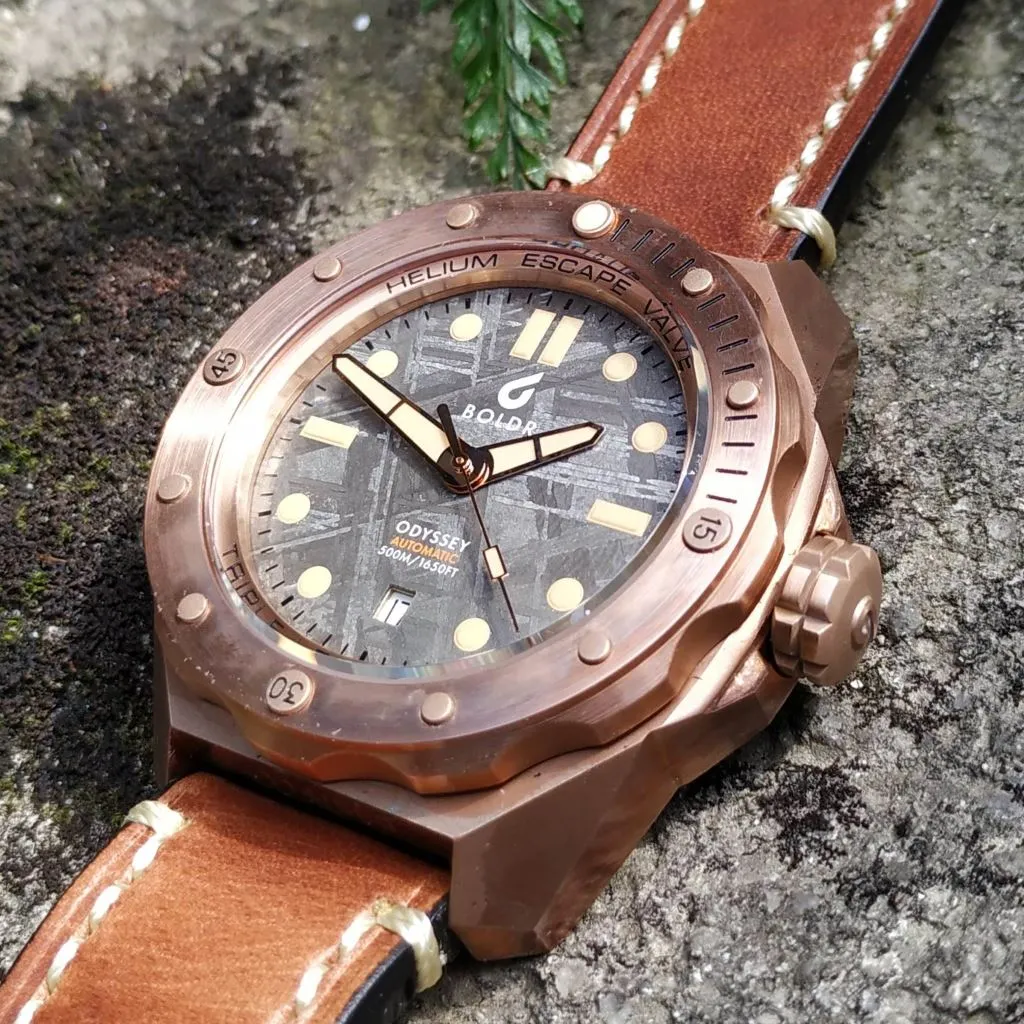 BOLDR Odyssey Bronze Meteogray Swiss&nbsp;Mvmt (Meteorite)