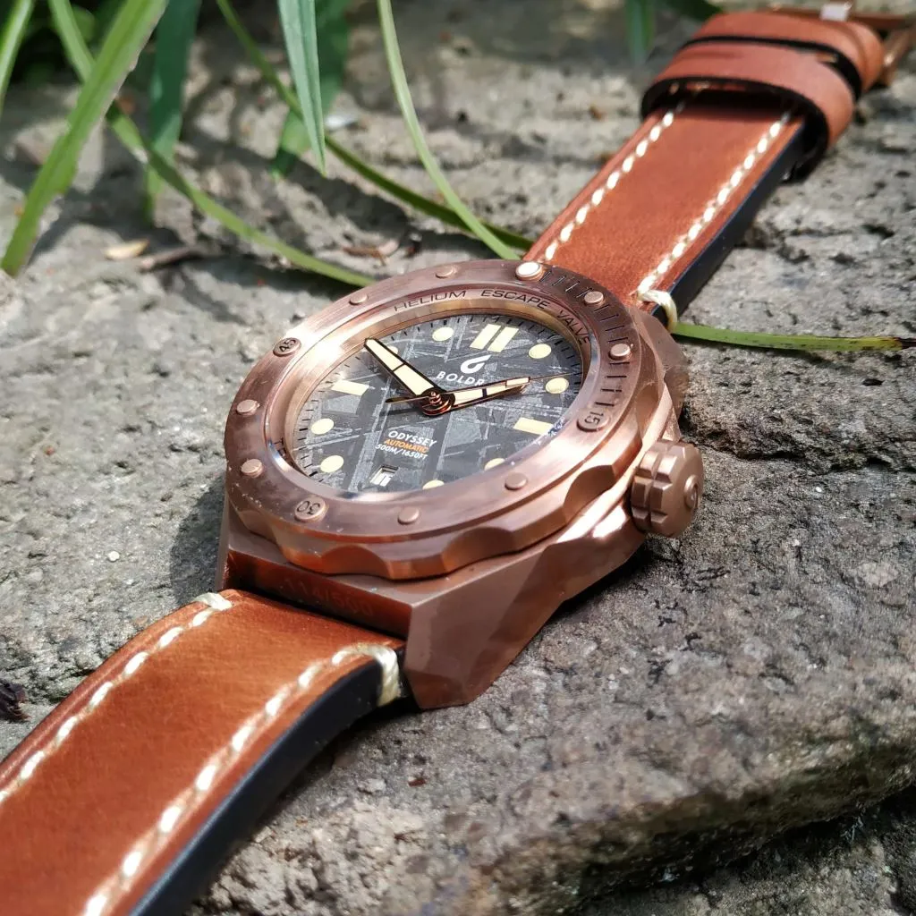 BOLDR Odyssey Bronze Meteogray Swiss&nbsp;Mvmt (Meteorite)