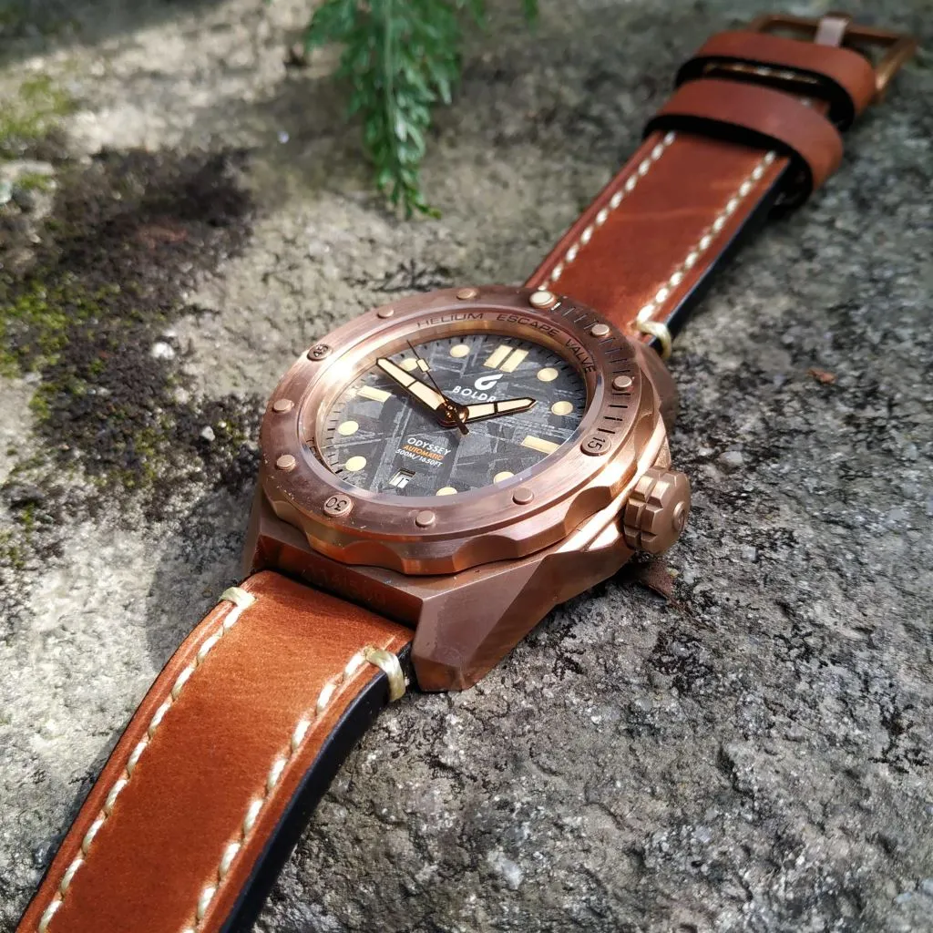 BOLDR Odyssey Bronze Meteogray Swiss&nbsp;Mvmt (Meteorite)