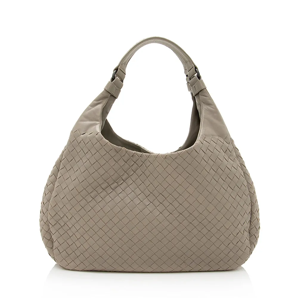 Bottega Veneta Intrecciato Nappa Campana Small Shoulder Bag  - FINAL SALE (SHF-19466)