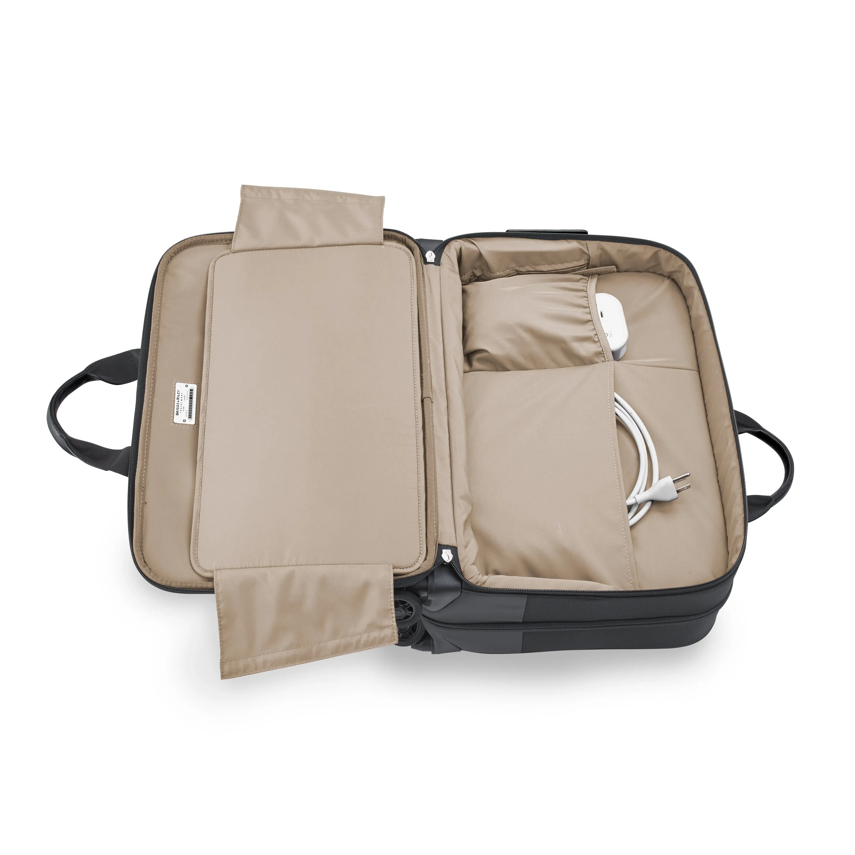 Briggs & Riley @WORK Collection Softside Large Spinner Zippered Briefcase (Free Monogram)- KR430SP