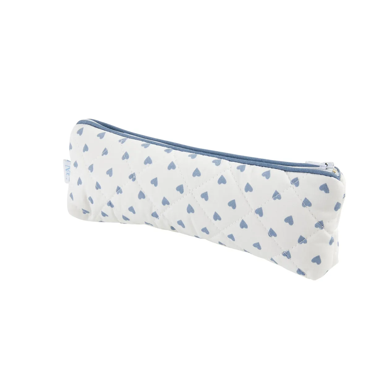 Brush Bag Heart Blue