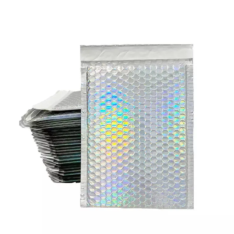 Bubble Pouch Mailer Bag Self-Seal Padded Envelope Laser Film