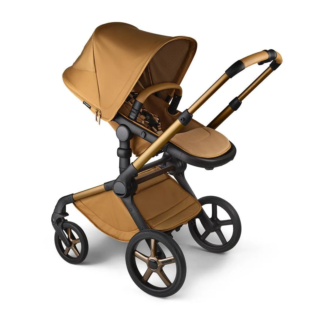 Bugaboo Fox 5 Noir Limited Edition Complete Pushchair - Amber Glow