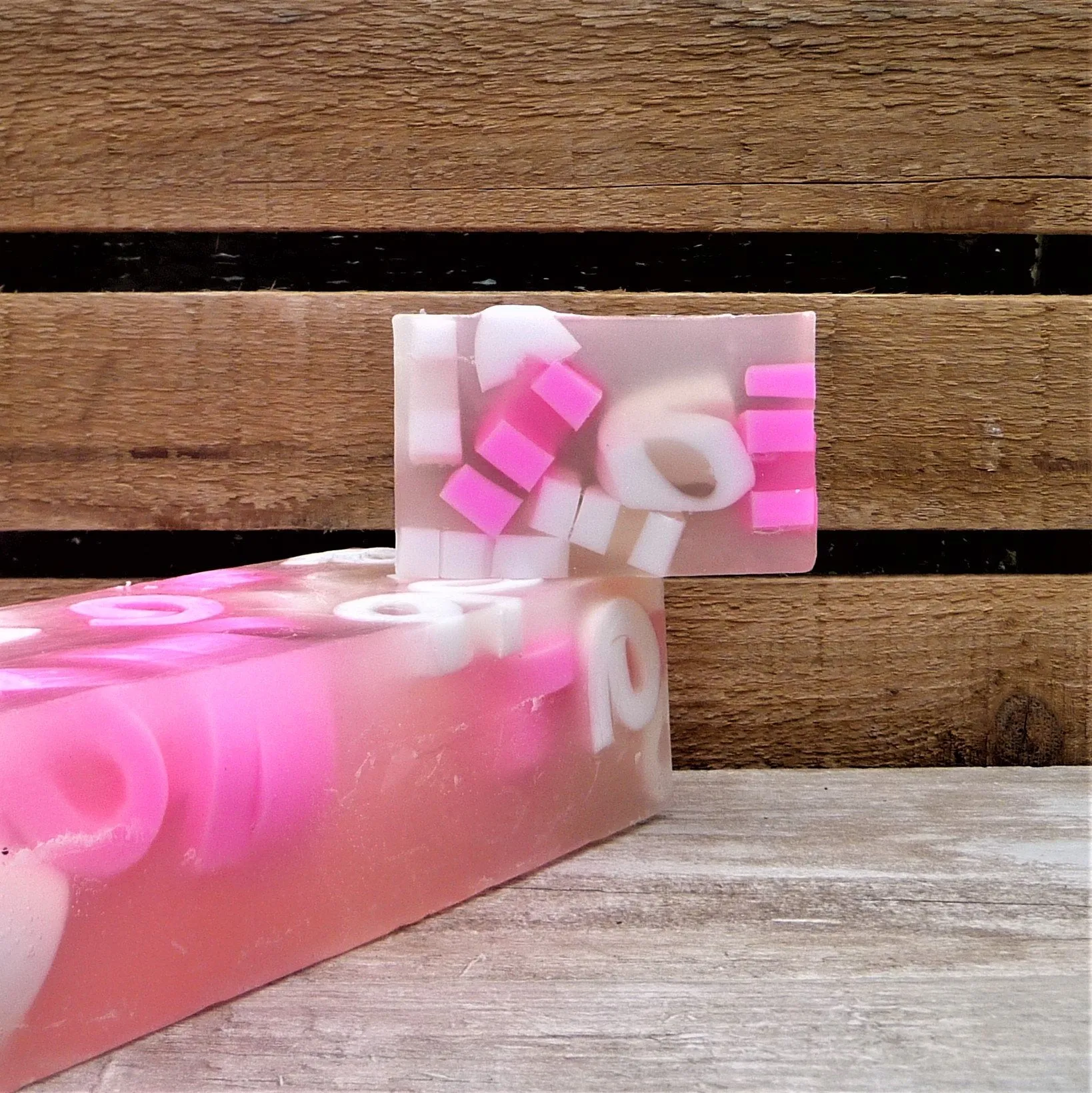 Candyfloss & Mallow Soap Slice