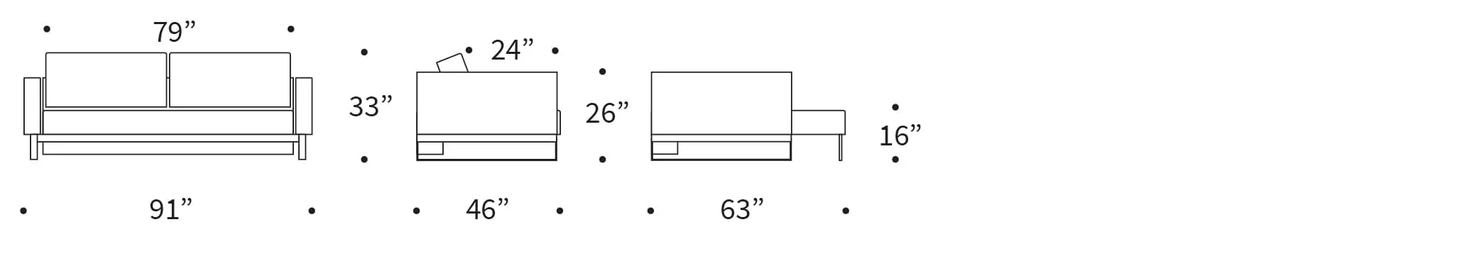 Cassius D.E.L. Sofa Bed