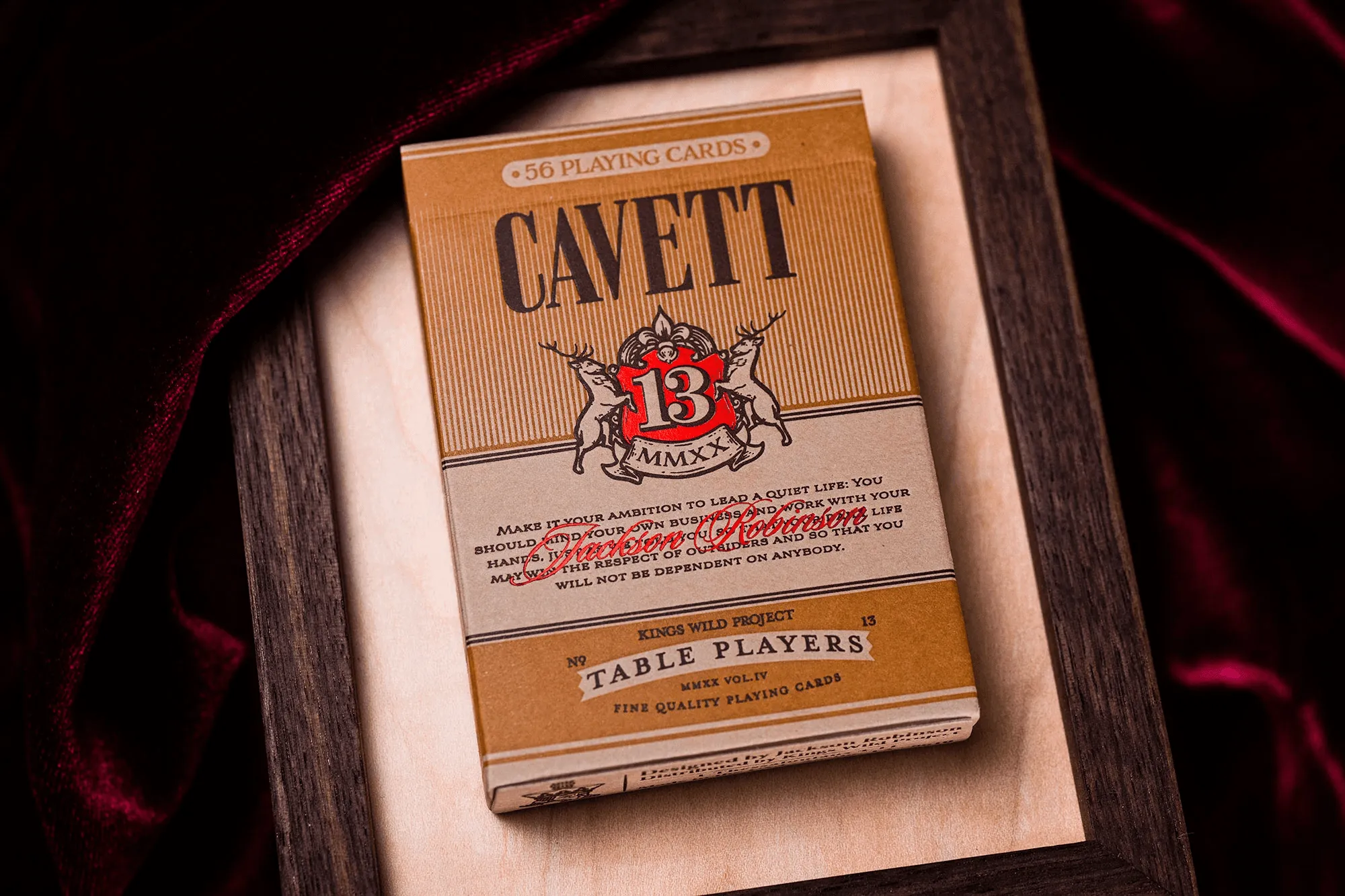 Cavett Playing Cards - Gilded Edition