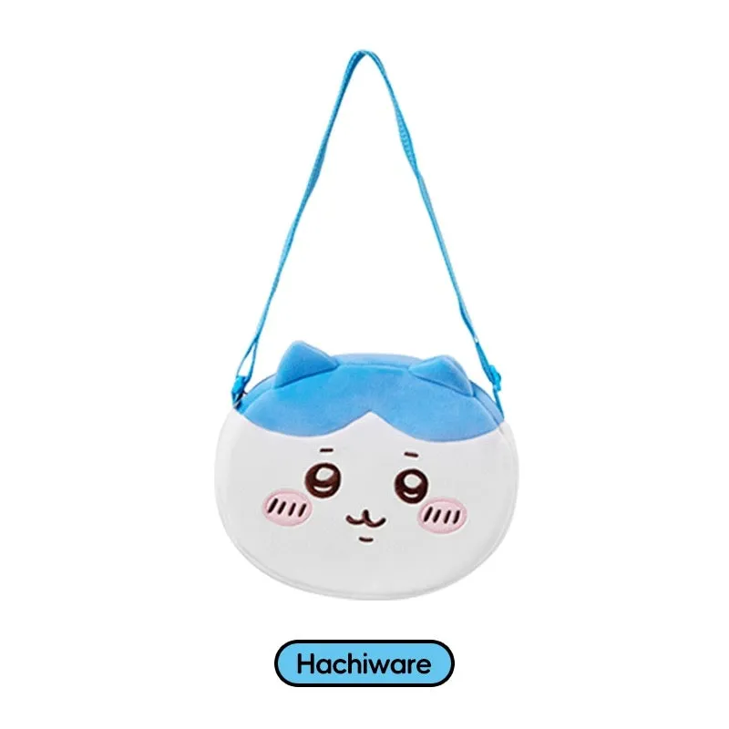 ChiiKawa X Miniso | ChiiKawa Hachiware Usagi Big Head Shoulder Bag - Kawaii items Room Decoration