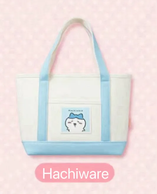 ChiiKawa X Miniso | ChiiKawa Hachiware Usagi Tote Bag - Kawaii items Room Decoration