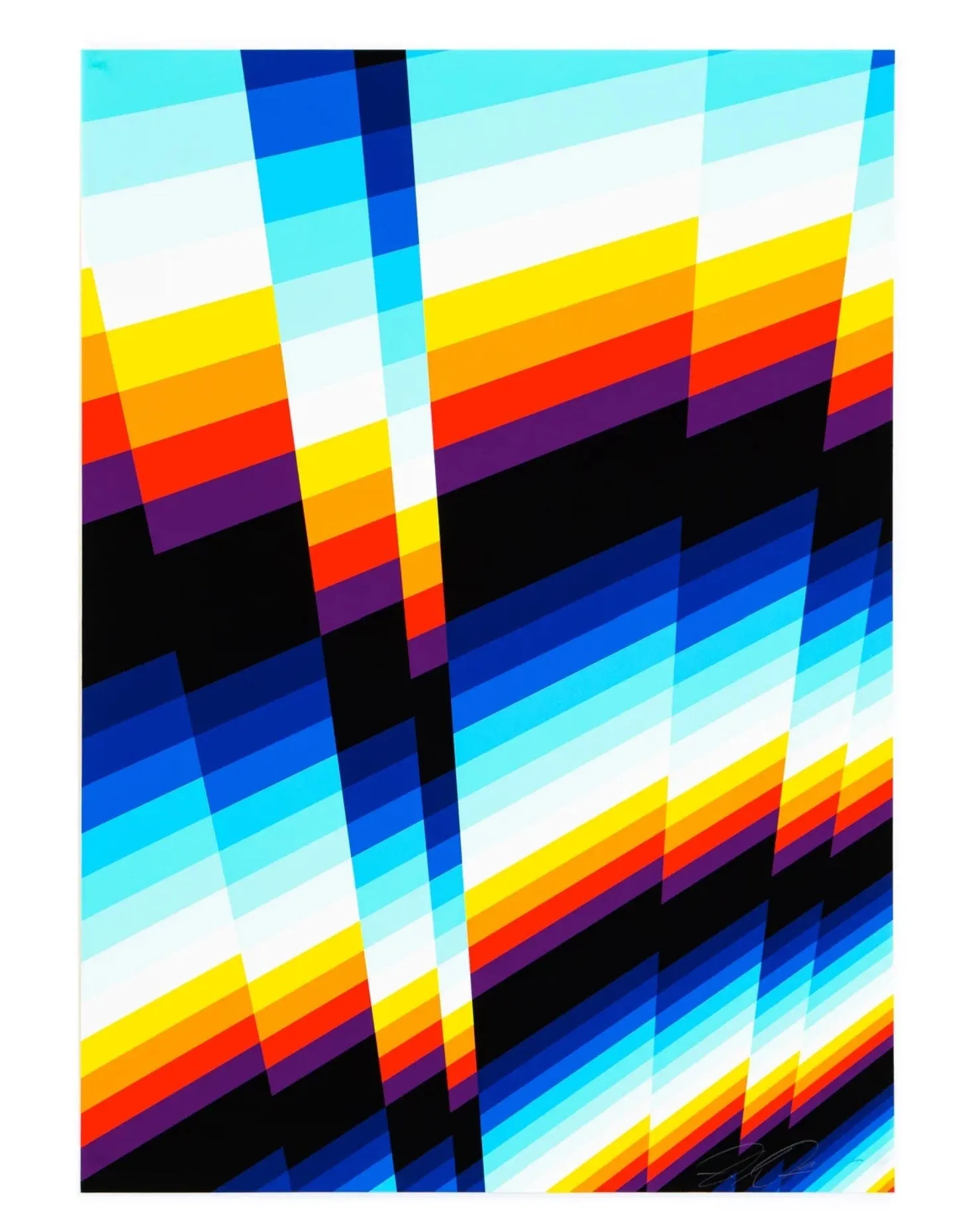 Chromadynamica30p Giclee Print by Felipe Pantone